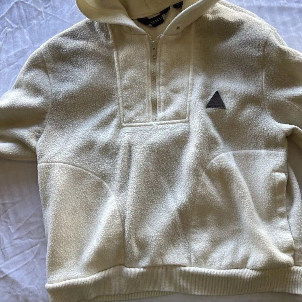 Vintage Pacific Trail 1/4 Zip-Up Cream White Jacket Women’s Size M #39441 90s